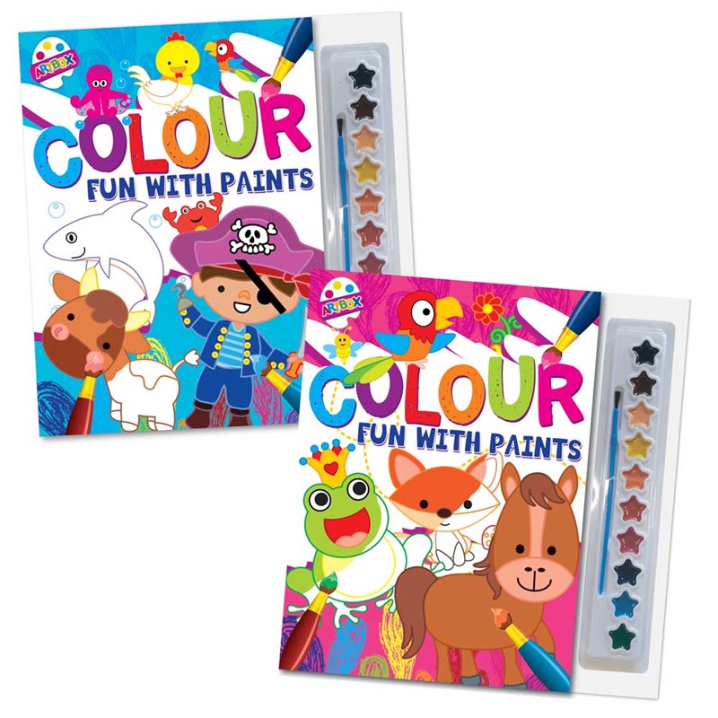 Tallon Colour Fun With Paints x 1pc Assortment