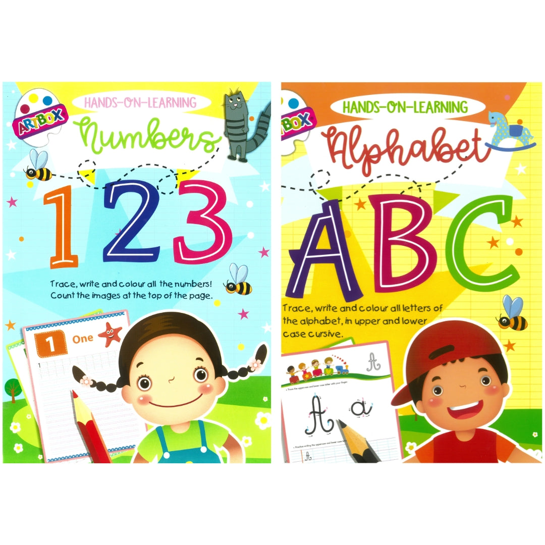 Tallon Hands-On-Learning - Alphabet ABC Or Numbers 123 x 1pc Assortment
