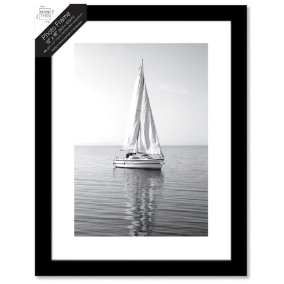 Tallon Black Photo Frame - Various Sizes