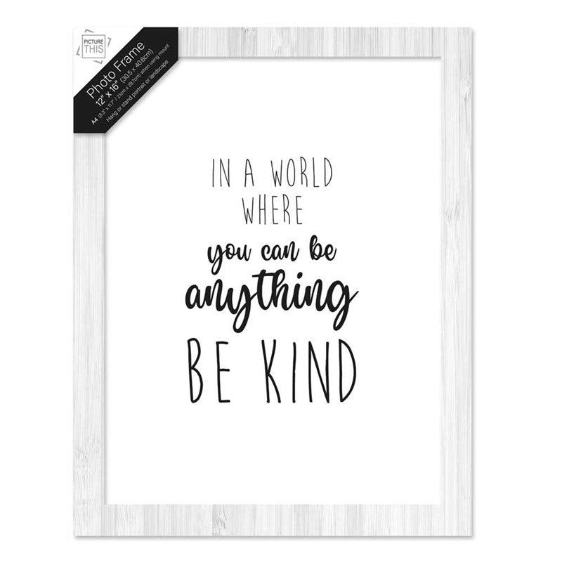 Tallon Grey Wash Photo Frame - Various Sizes