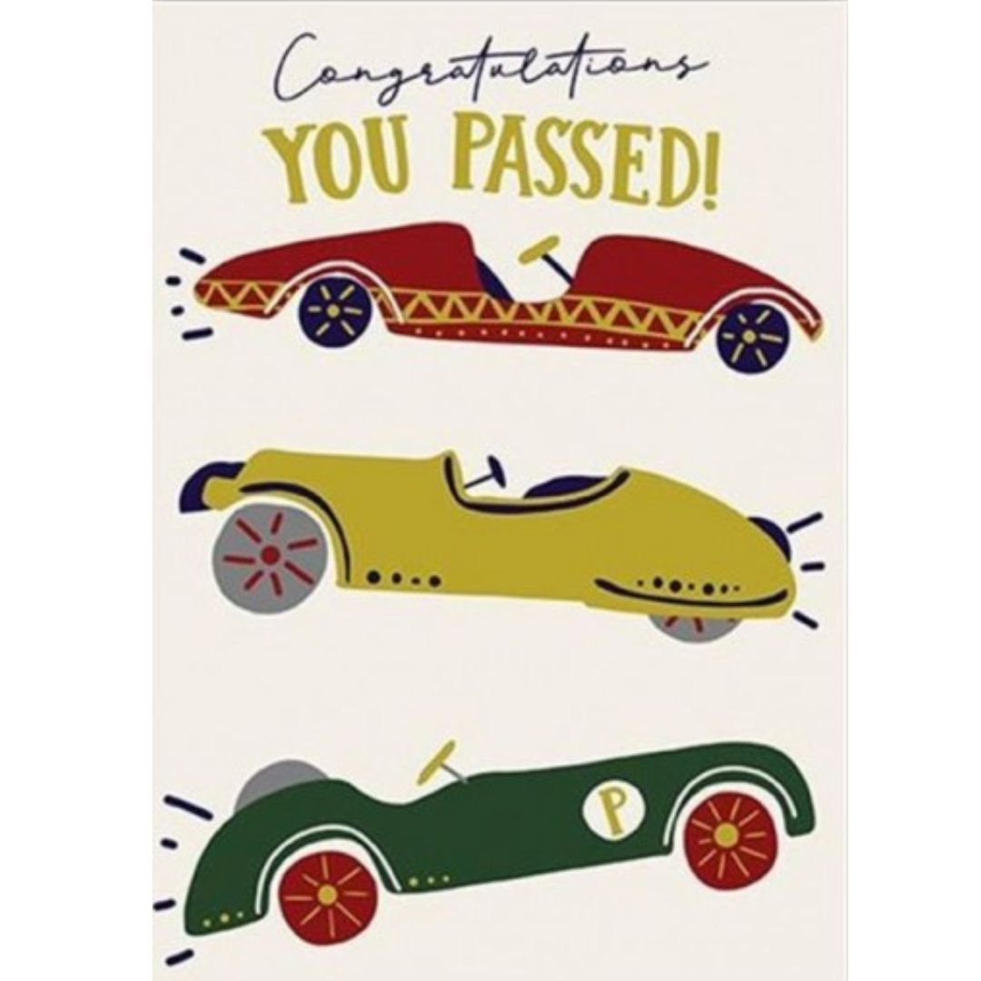 Congrats You Passed' Greeting Card