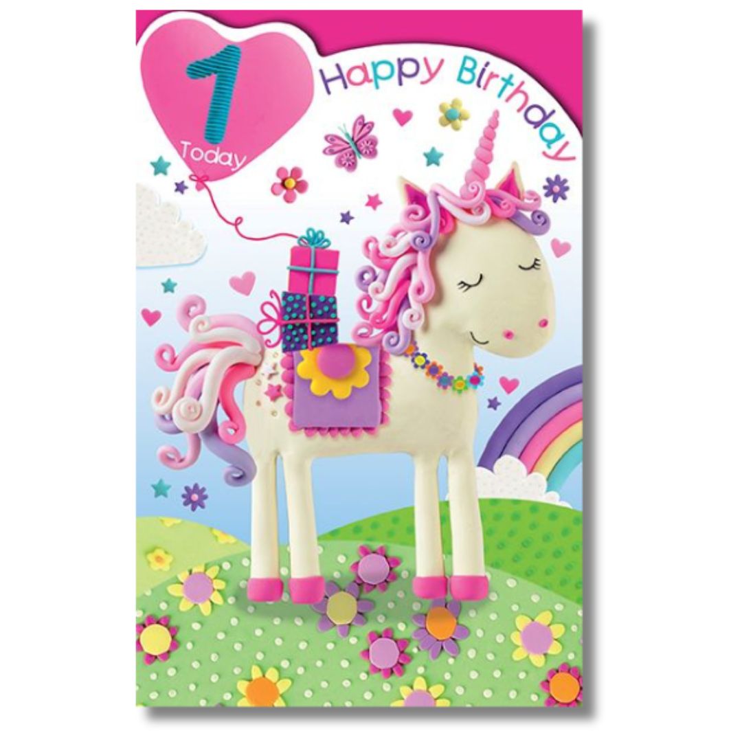 PR 1 Today Happy Birthday - Greeting Card