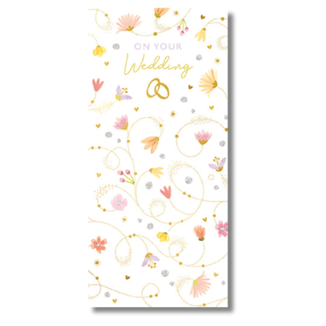 Paper Rose On Your Wedding - Money Wallet