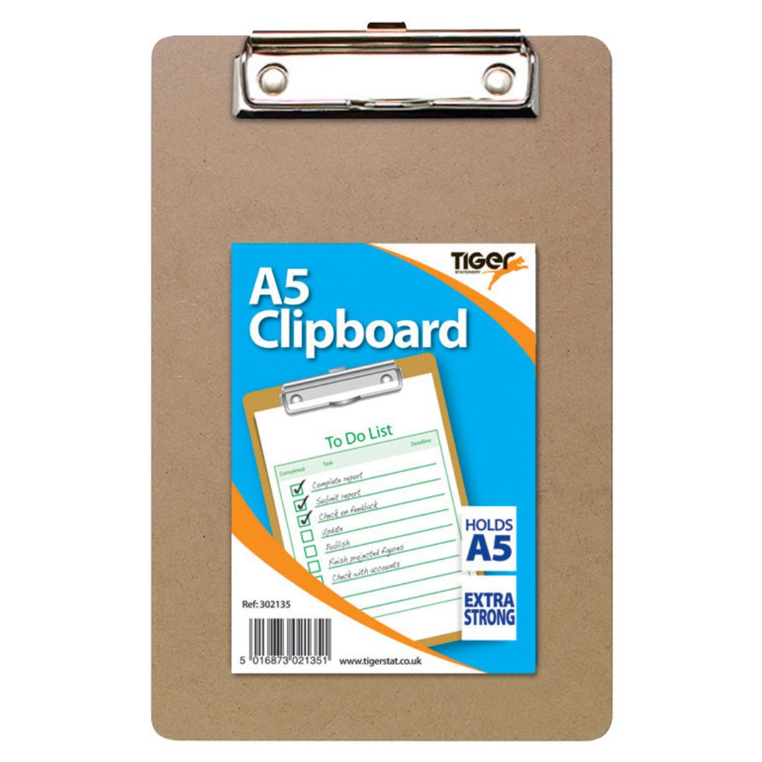 A5 Tiger Clipboard