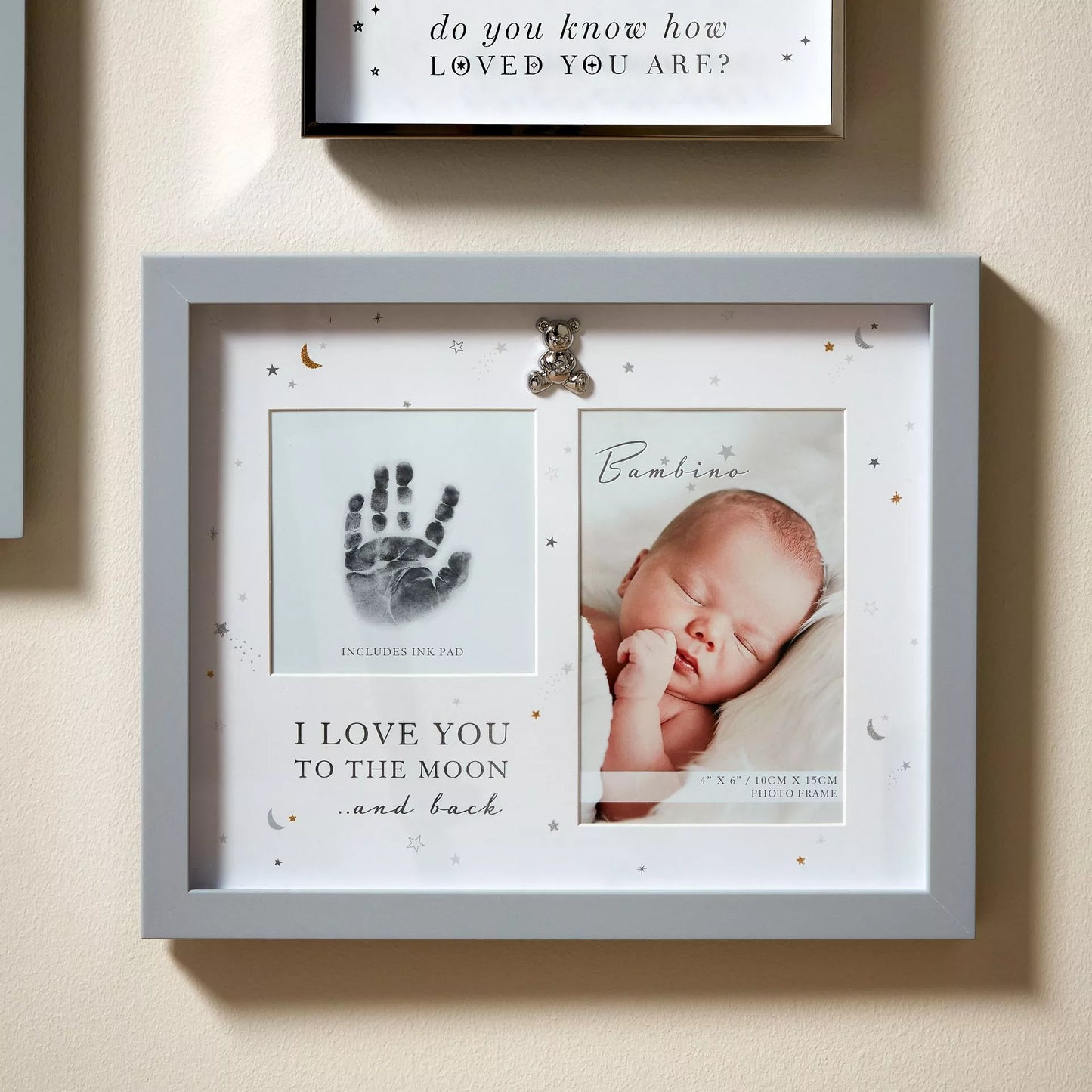 Bambino - Hand Print Frame With Ink Pad