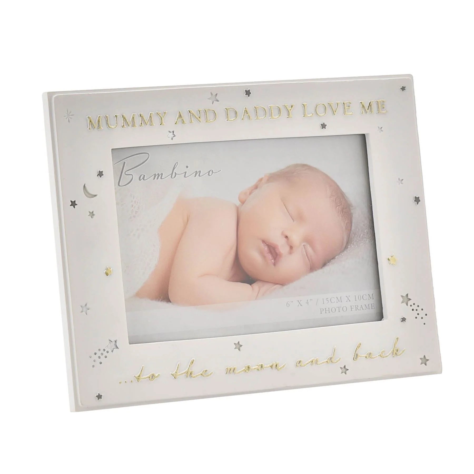 Mummy And Daddy Love Me Photo Frame 10x15cm