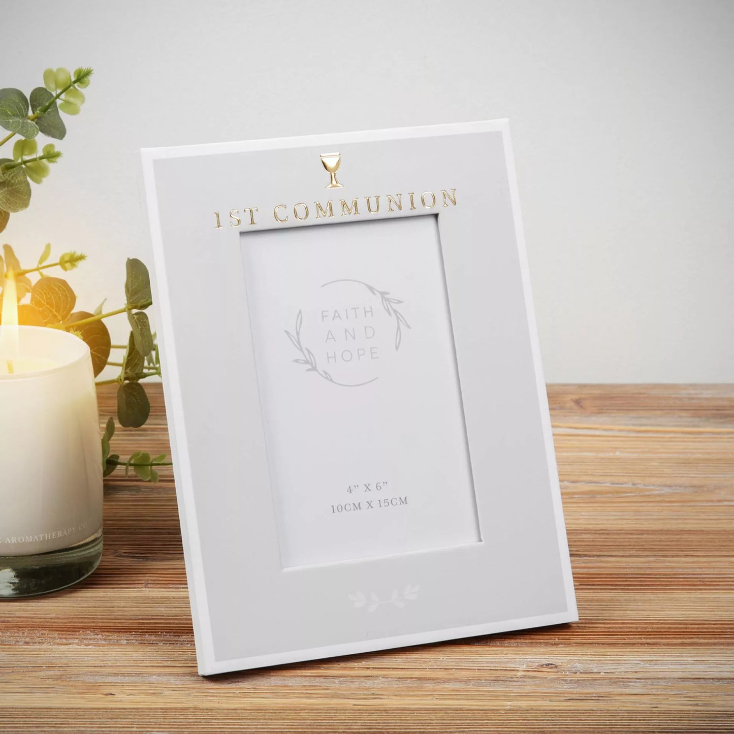 Faith & Hope Photo Frame 10 x 15cm - 1st Communion