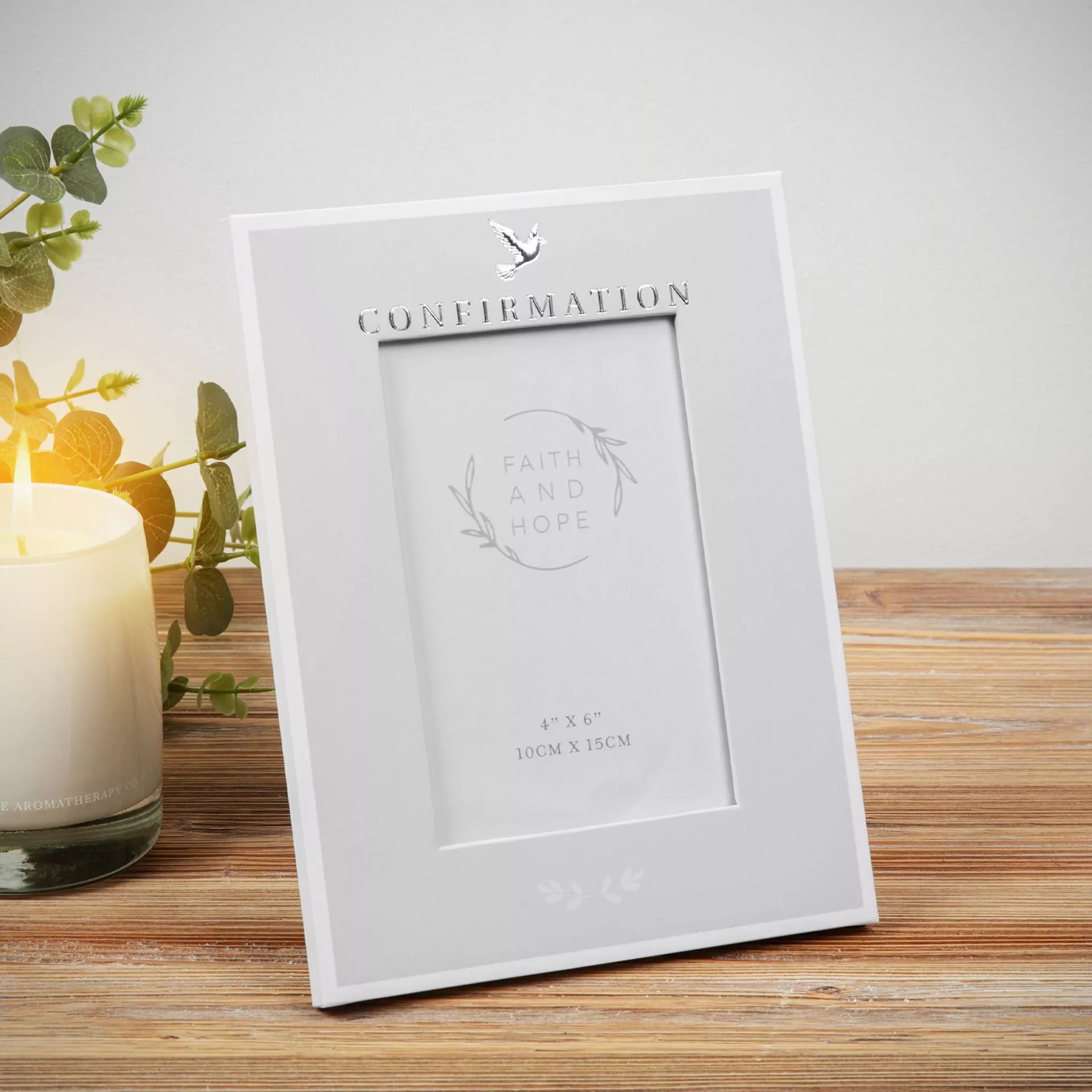 Faith & Hope - Photo Frame 10 x 15cm - Confirmation