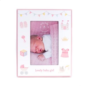 Lovely Baby Girl Wooden Photo Frame 10x15cm