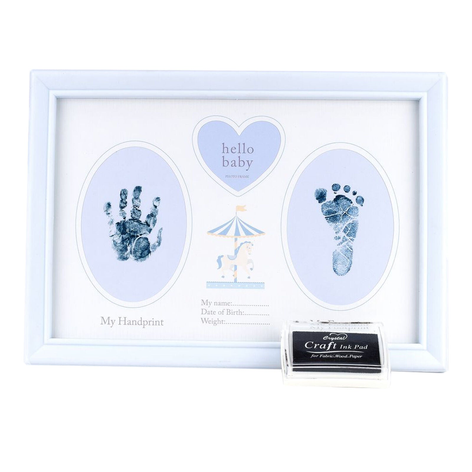 Hello Baby Handprint Frame -Welcome to the World