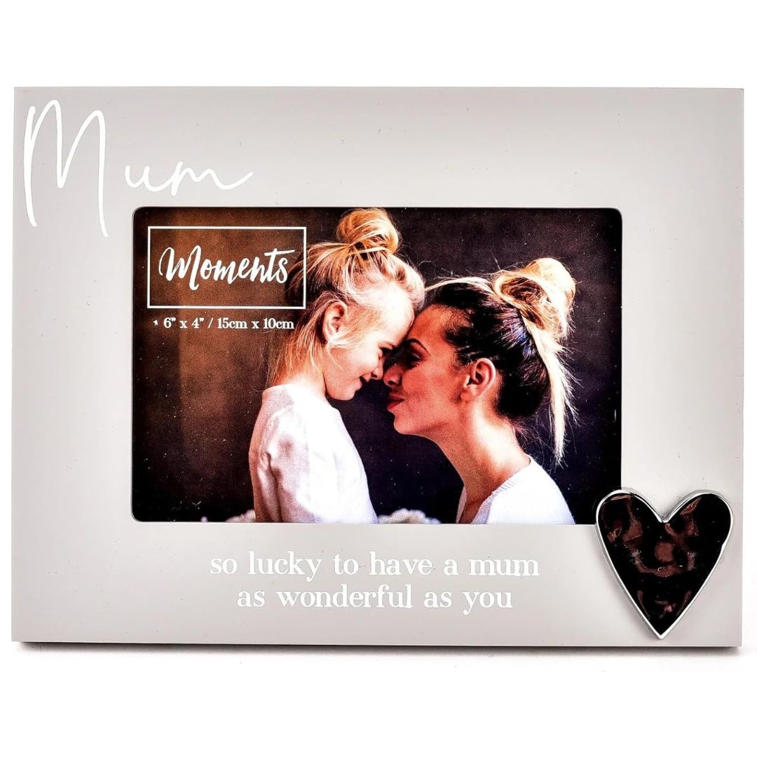 Moments Mum Grey Frame 15 x 10cm