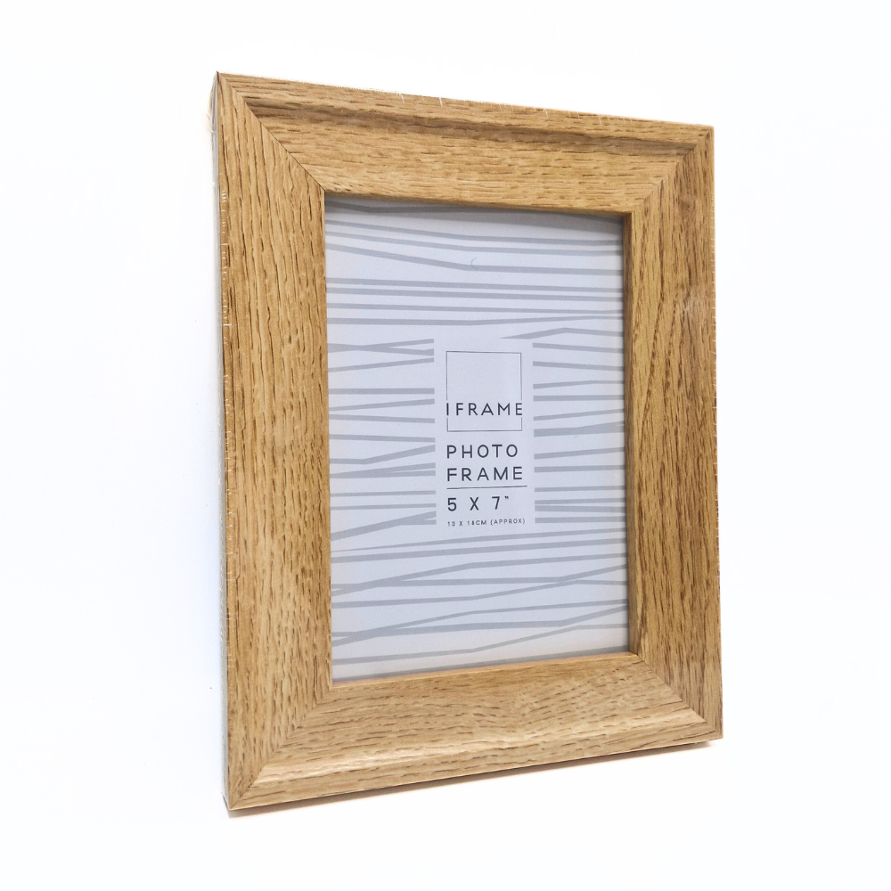 IFrame Wooden Photo Frame - Various Sizes - 10 x 15cm (4" x 6")