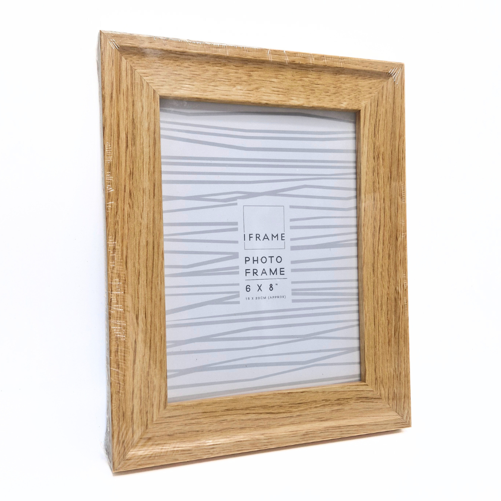 IFrame Wooden Photo Frame - Various Sizes - 10 x 15cm (4" x 6")