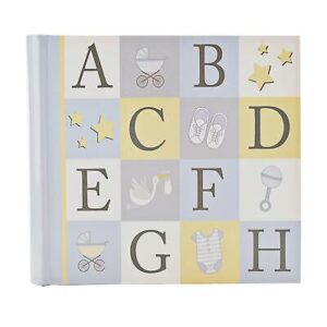 Baby ABC Photo Album 160, (6" x 4") - Blue