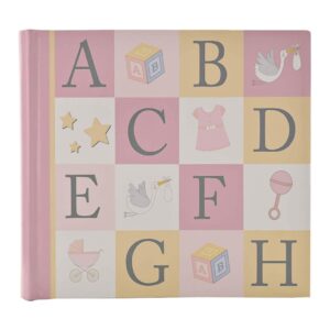 Baby ABC Photo Album 160, (6" x 4") - Pink