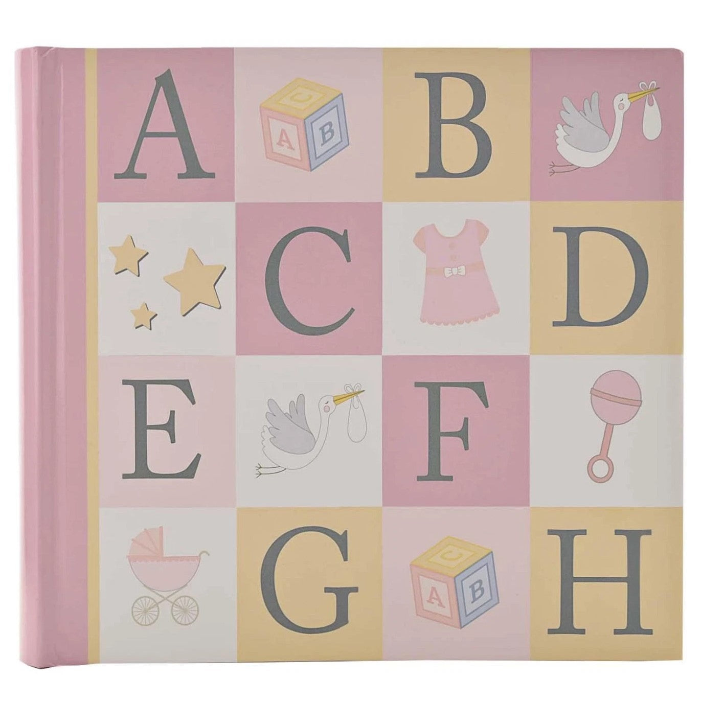 Photo Album 10 x 15cm 160 Pockets - Hello Baby Pink