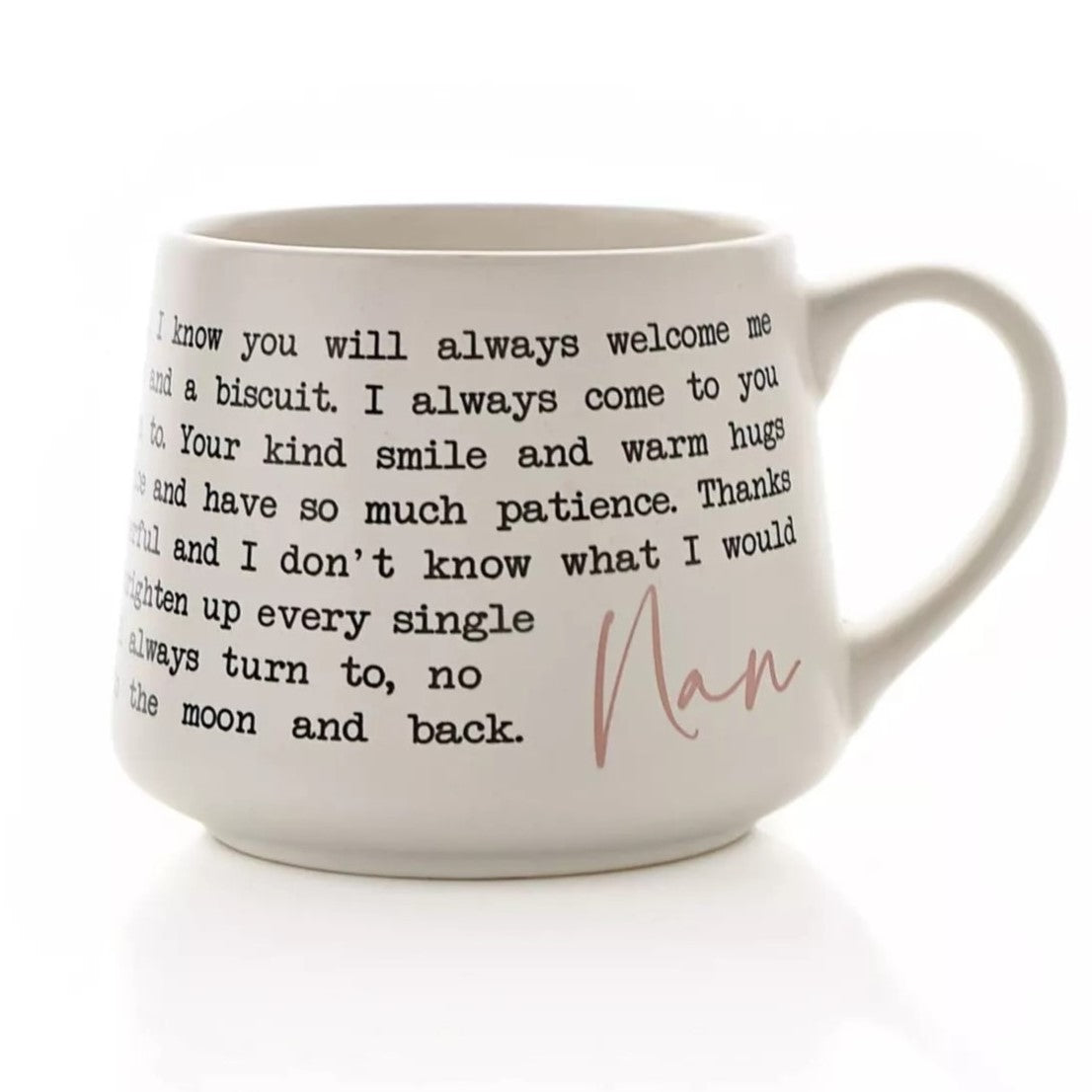 Moments Stoneware Mug Nan