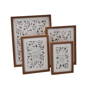 IFrame Dark Wooden Photo Frame - 10 x 15cm (4" x 6")