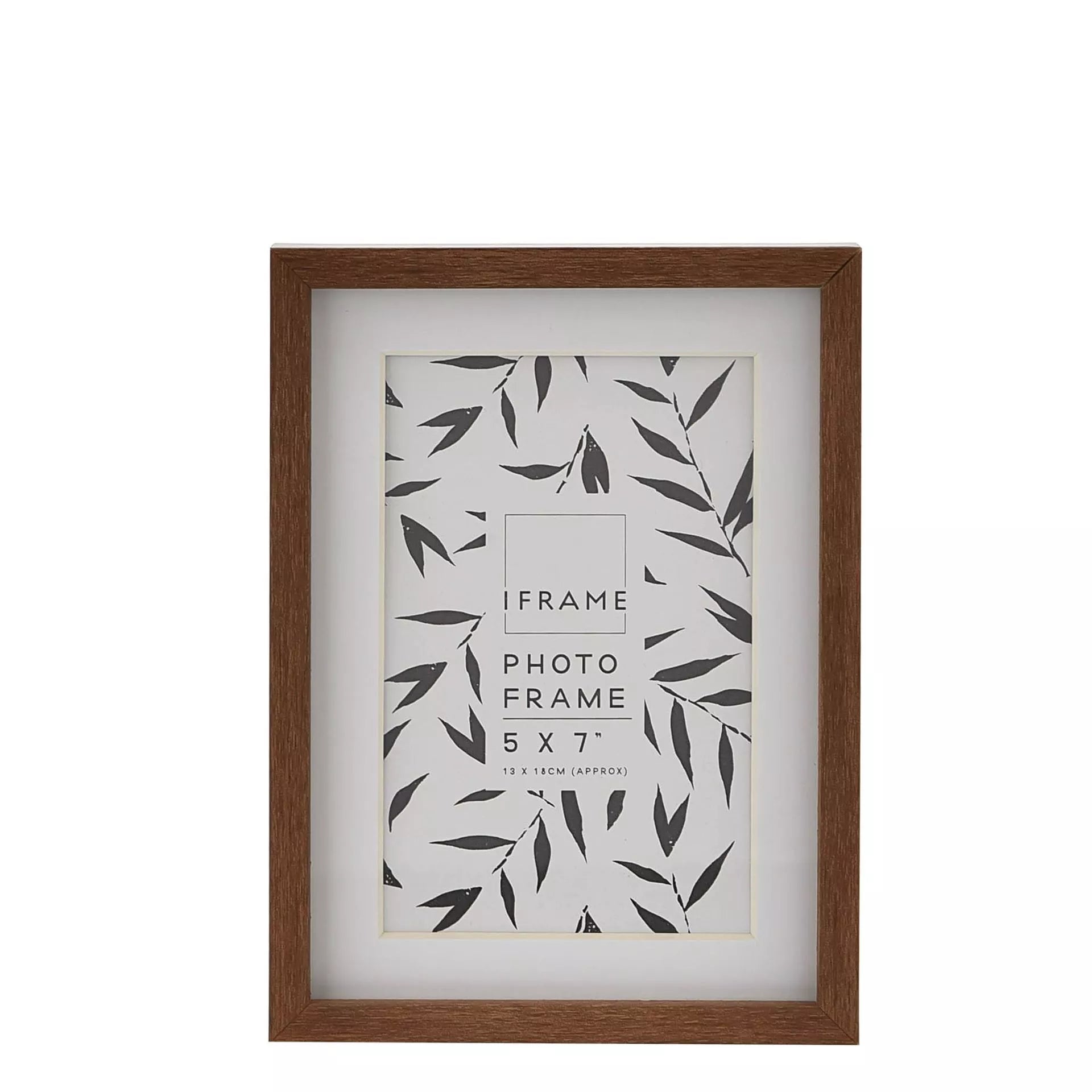 IFrame Dark Wooden Photo Frame - Various Sizes