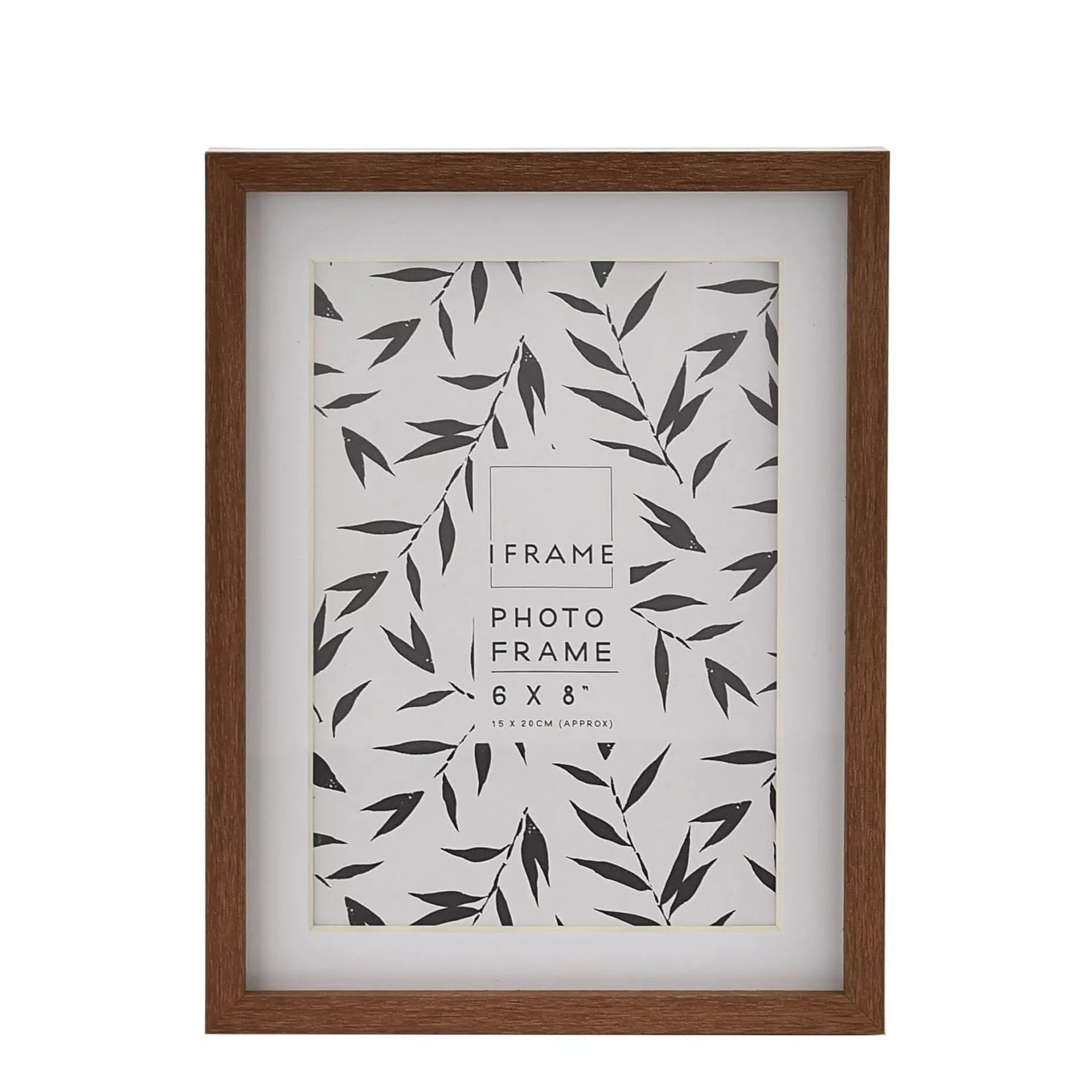 IFrame Dark Wooden Photo Frame - Various Sizes