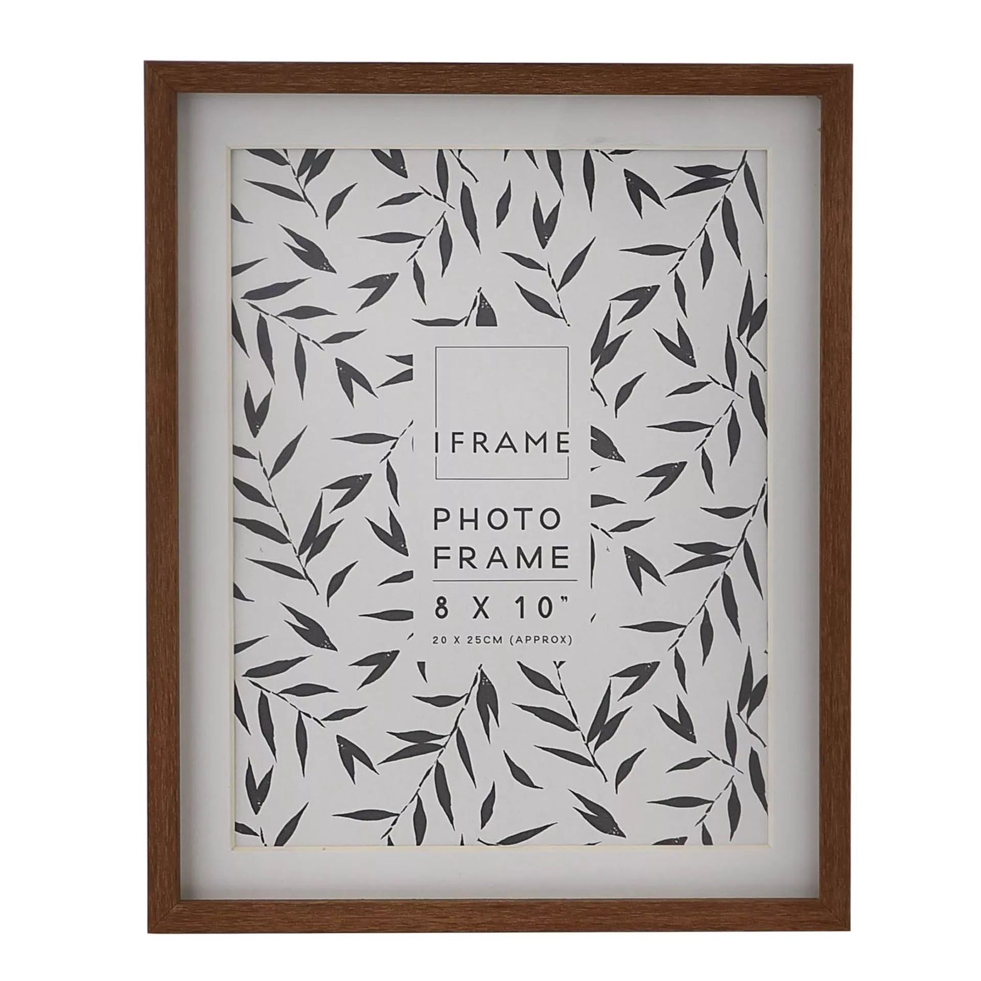 IFrame Dark Wooden Photo Frame - Various Sizes