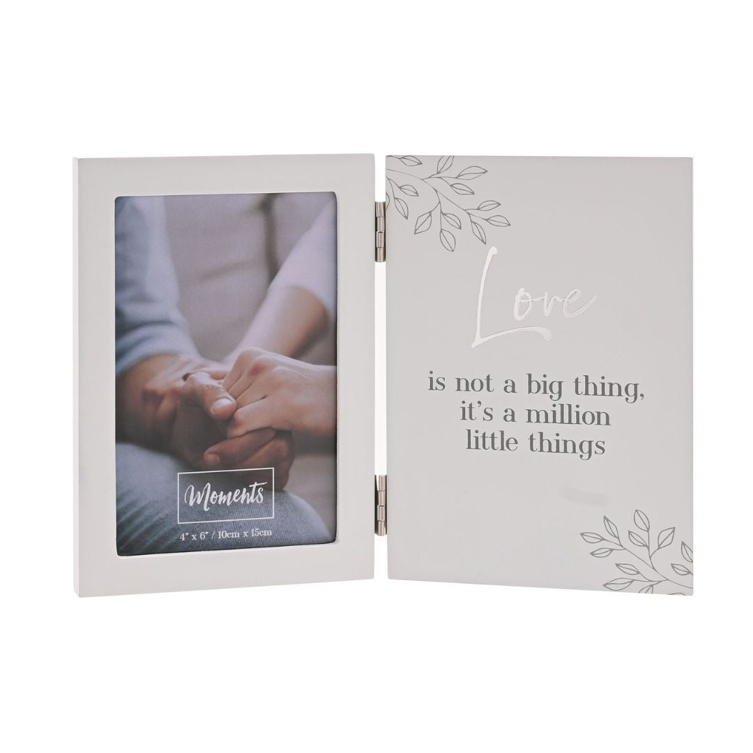 Moments Love Photo Frame 10 x 15cm