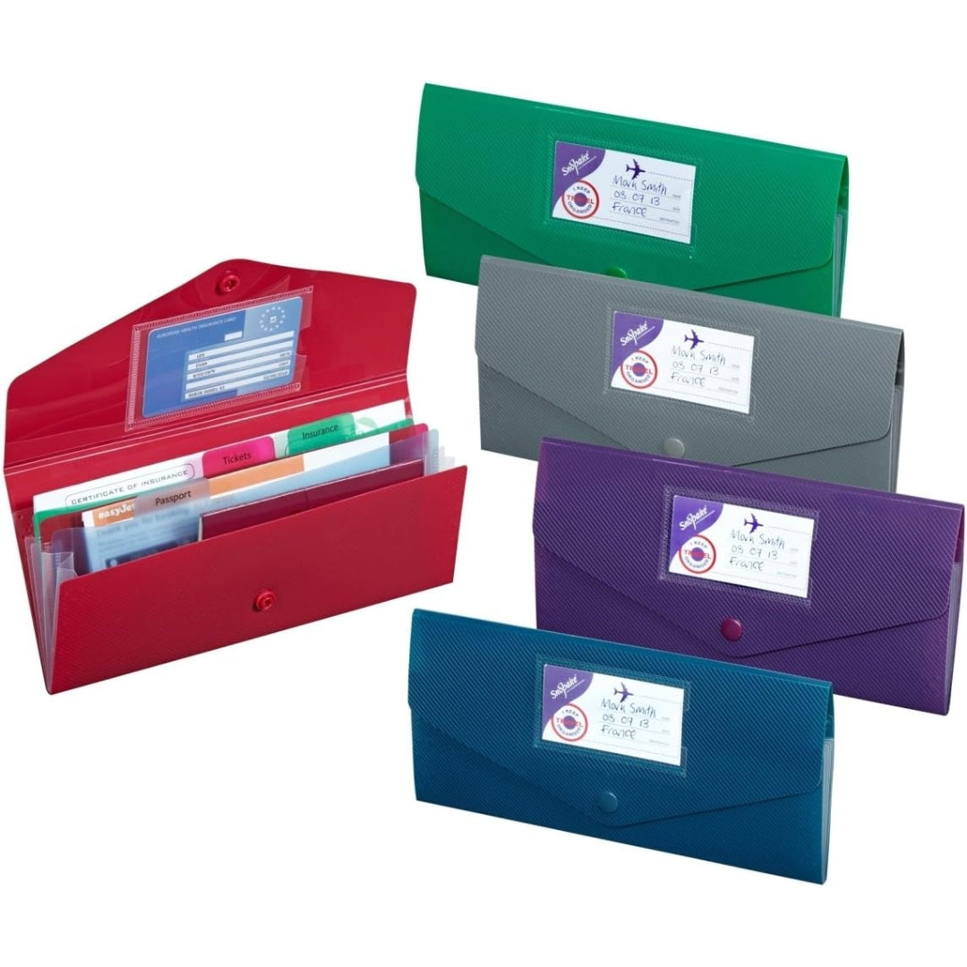 DL Snopake Travel Holder 3-Part - Fusion x 1pc Assortment