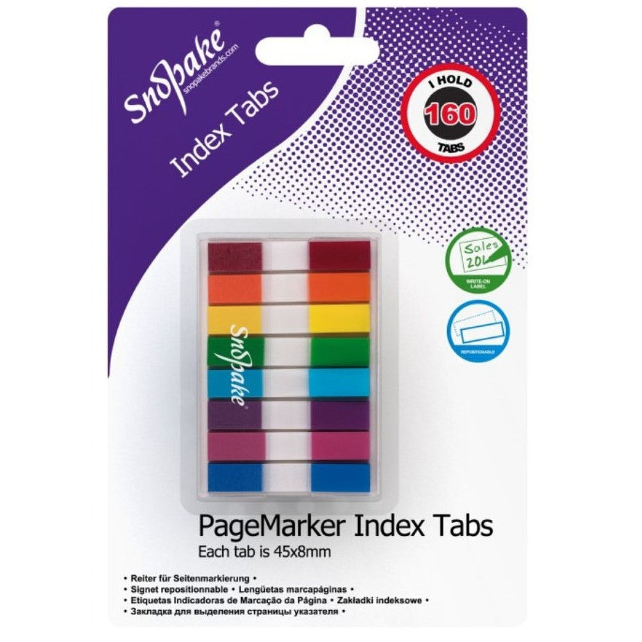 Snopake PageMarker Index Tabs 45 x 8mm
