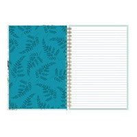 A5 Hardcover Wired Notebook Vintage Garden