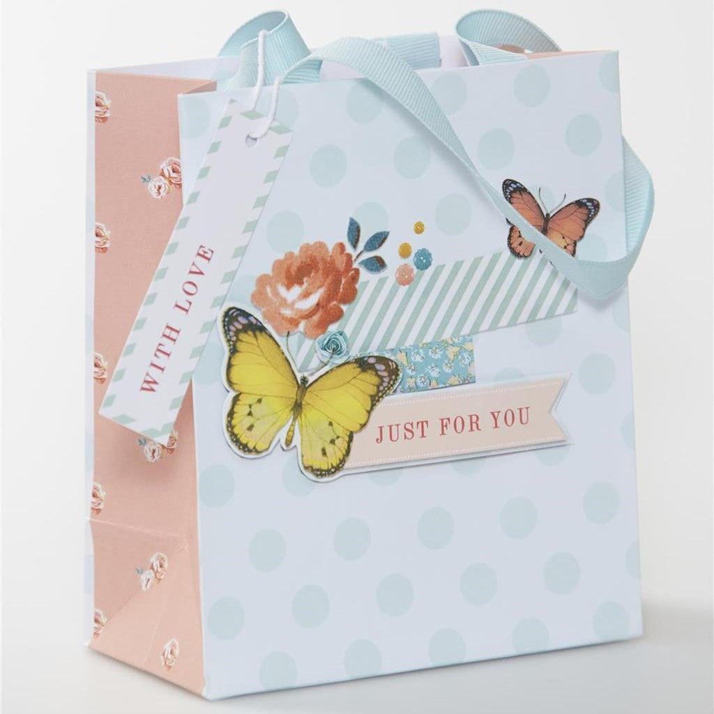 Hallmark Gift Bag Butterfly Small 16.5 x 14cm