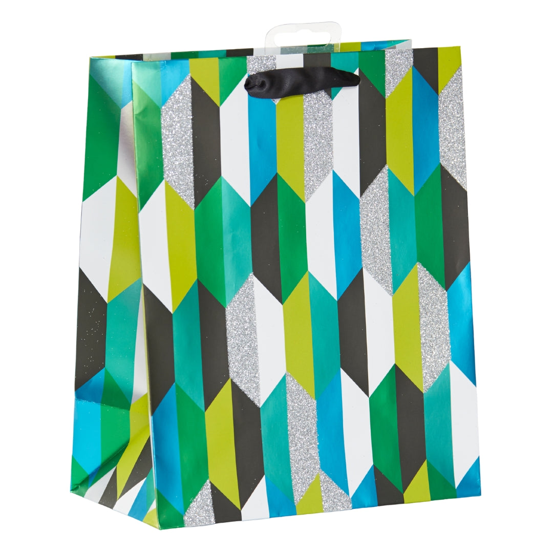 Hallmark Gift Bag Small 24.5 x 19.5cm - Geometric