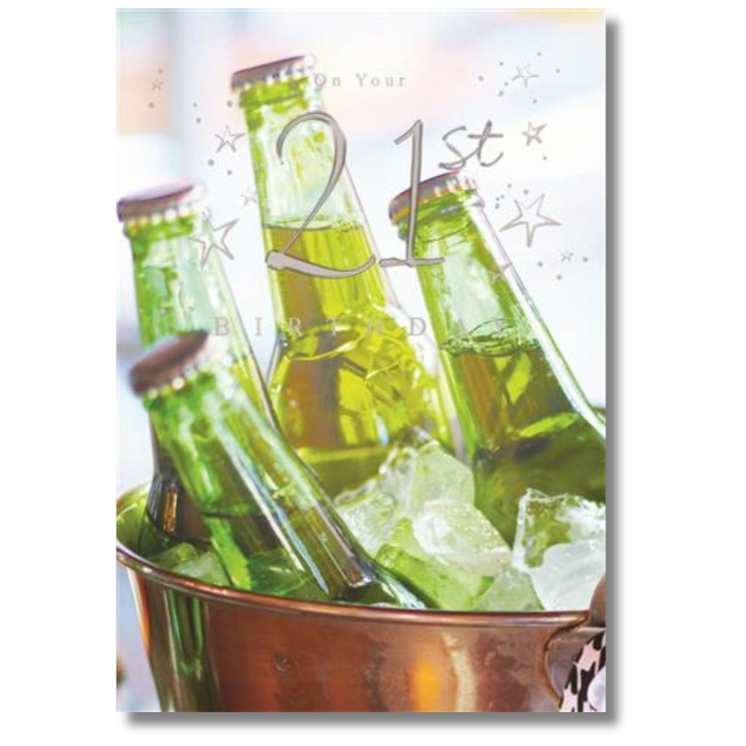 Hallmark On Your 21st Birthday - Greeting Card
