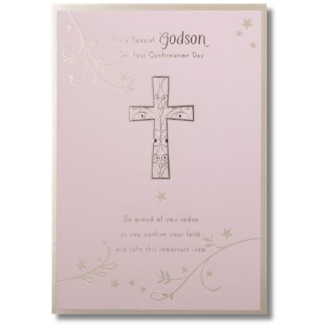 Hallmark For A Special Godson On Your Confirmation Day - Greeting Card