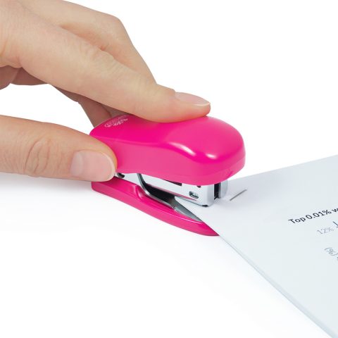 Rapesco Bug 26/6-24/6mm Stapler - Hot Pink