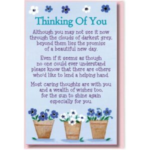 Heartwarmers 'Thinking Of You' Keepsake Card & Envelope