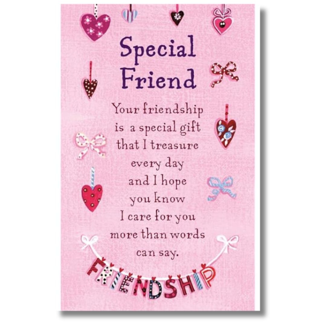 Heartwarmers 'Special Friend' Keepsake Card & Envelope