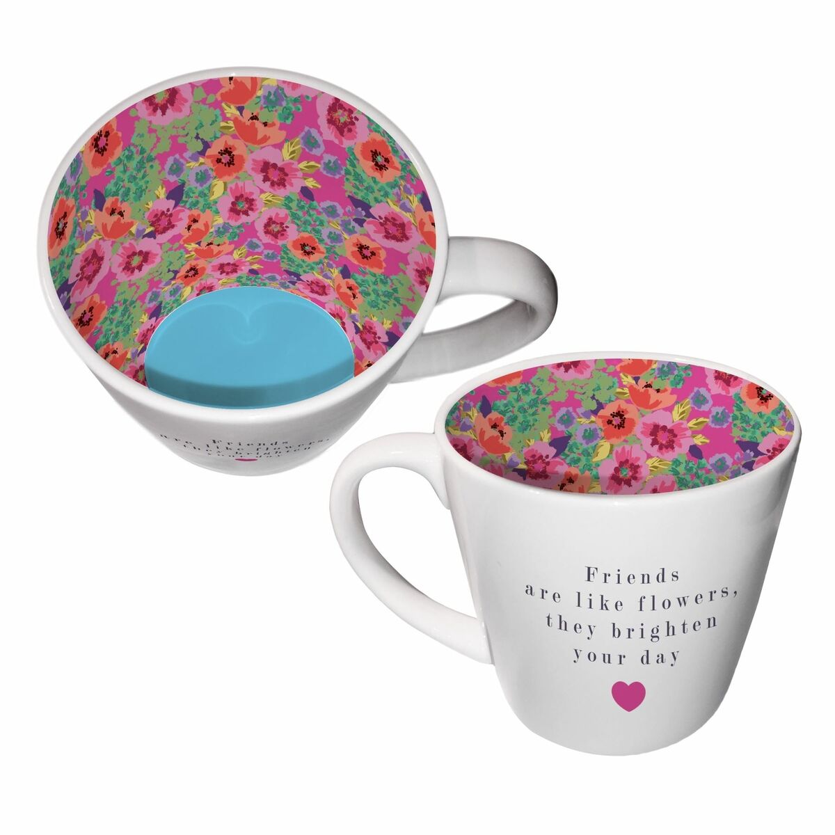 Inside Out Ceramic Mug With Gift Box - Friends