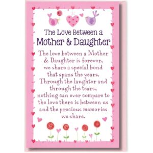 Heartwarmers 'The Love Between a Mother & Daughter' Keepsake Card & En