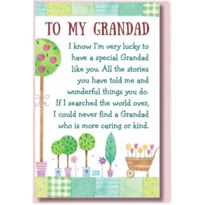 Heartwarmers 'To My Grandad' Keepsake Card & Envelope