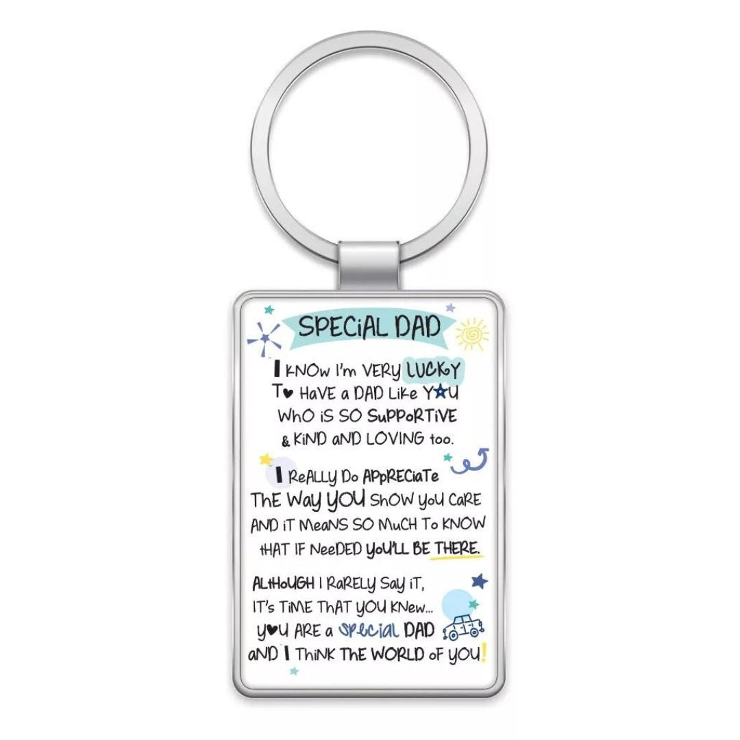 Metal Keyring - Special Dad