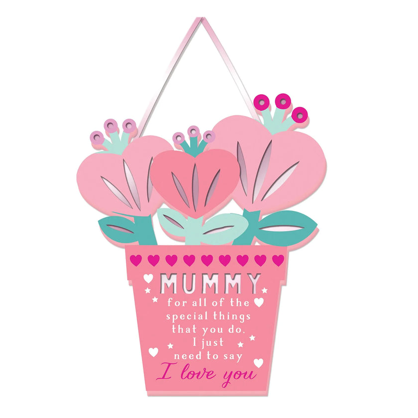 More Than Words Mirror Plaque 14 x 11.5cm - Mummy