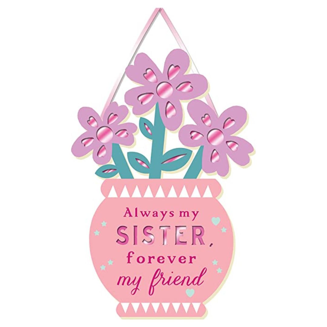 More Than Words Mirror Plaque 14 x 9cm - Sister