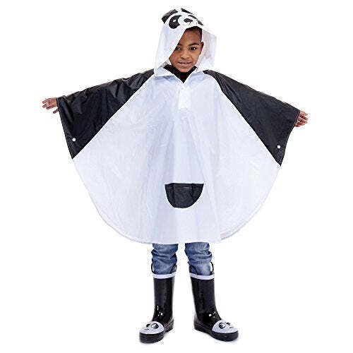 Kids Rain Poncho +4-8y Panda