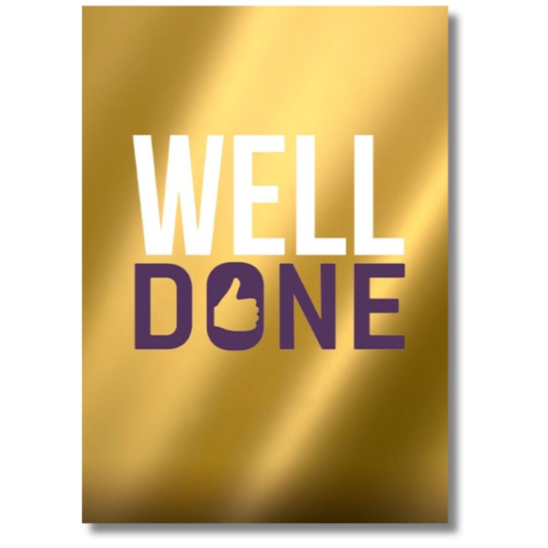 Well Done - Greeting Card