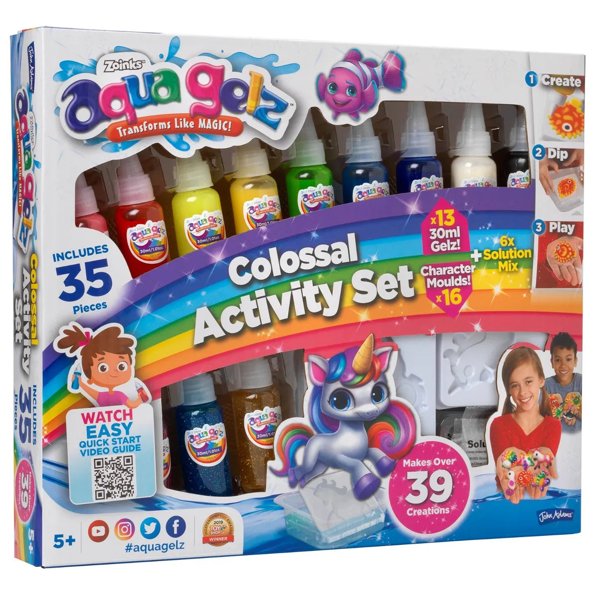 Aqua Gelz - Colossal Activity Set by John Adams Age 5+