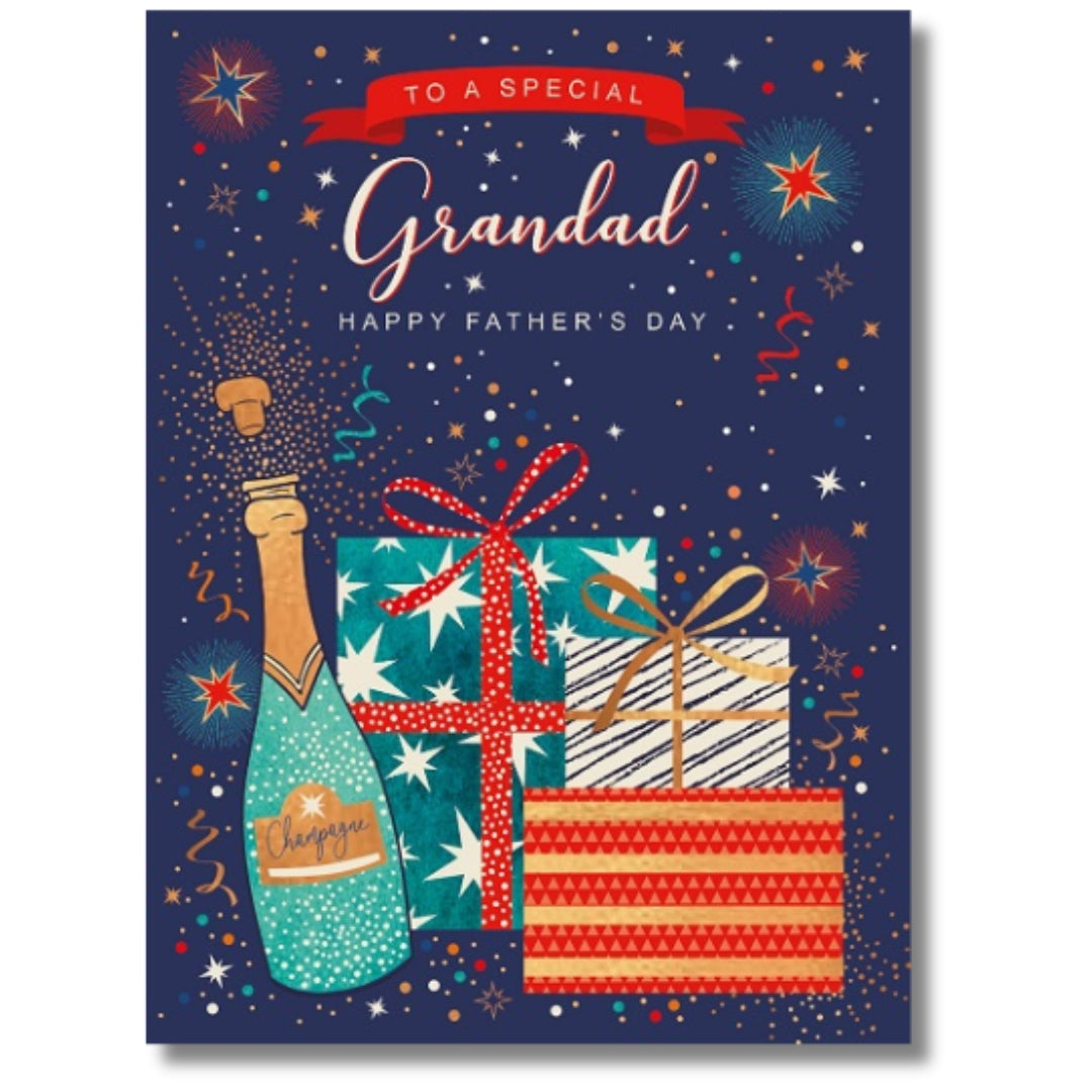 Noel Tatt To A Special Grandad Happy Father's Day - Greeting Card