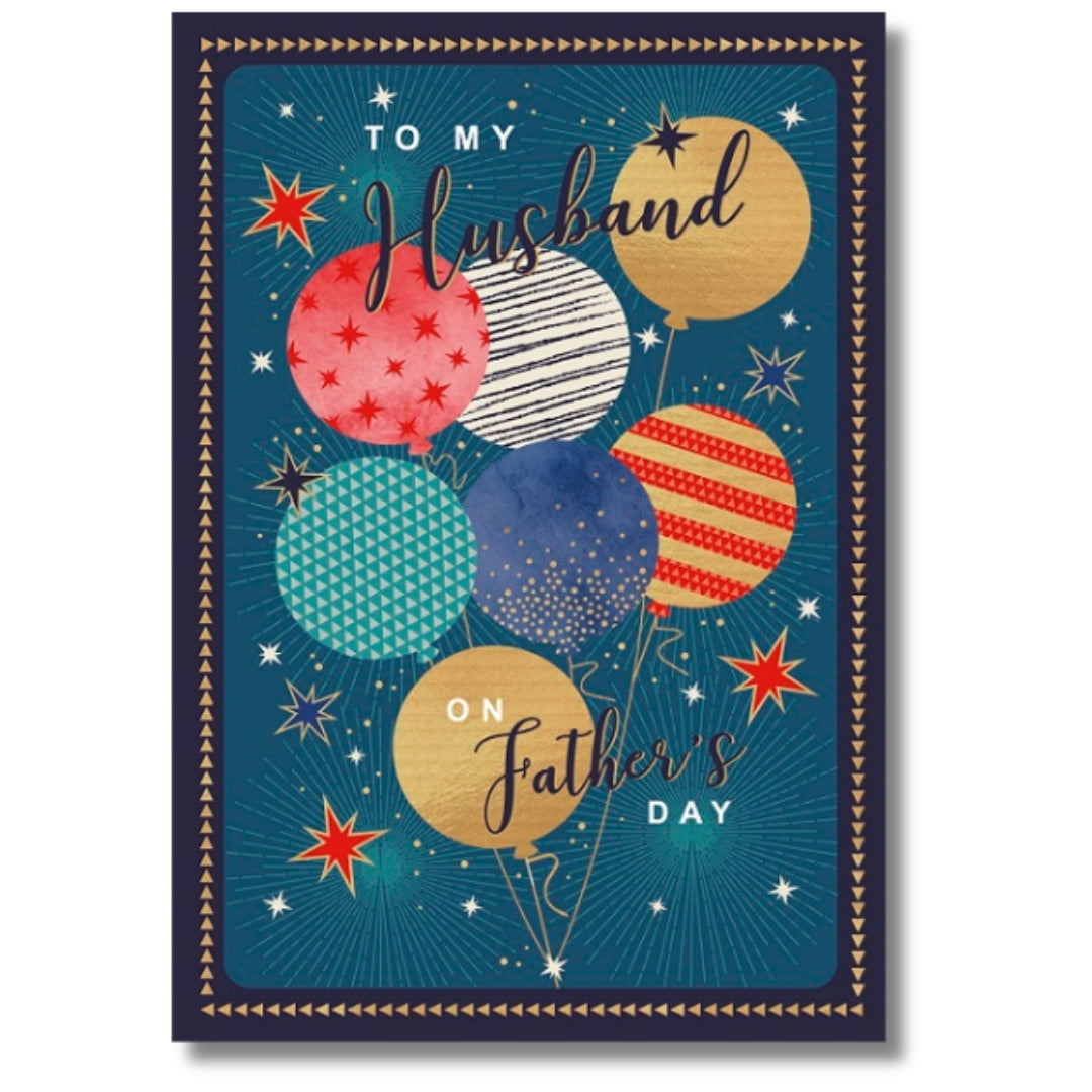 Noel Tatt To My Husband On Father's Day - Greeting Card