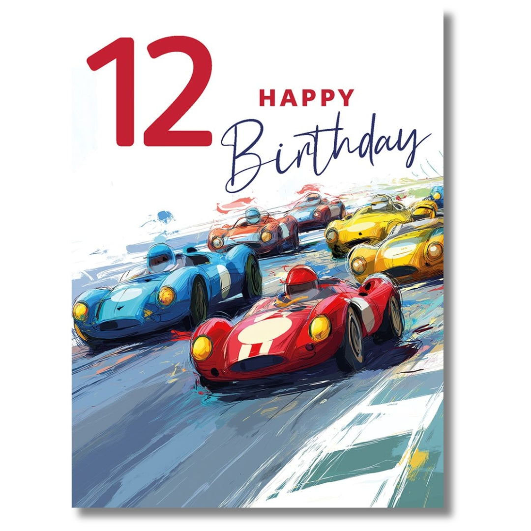 Noel Tatt 12 Happy Birthday - Greeting Card