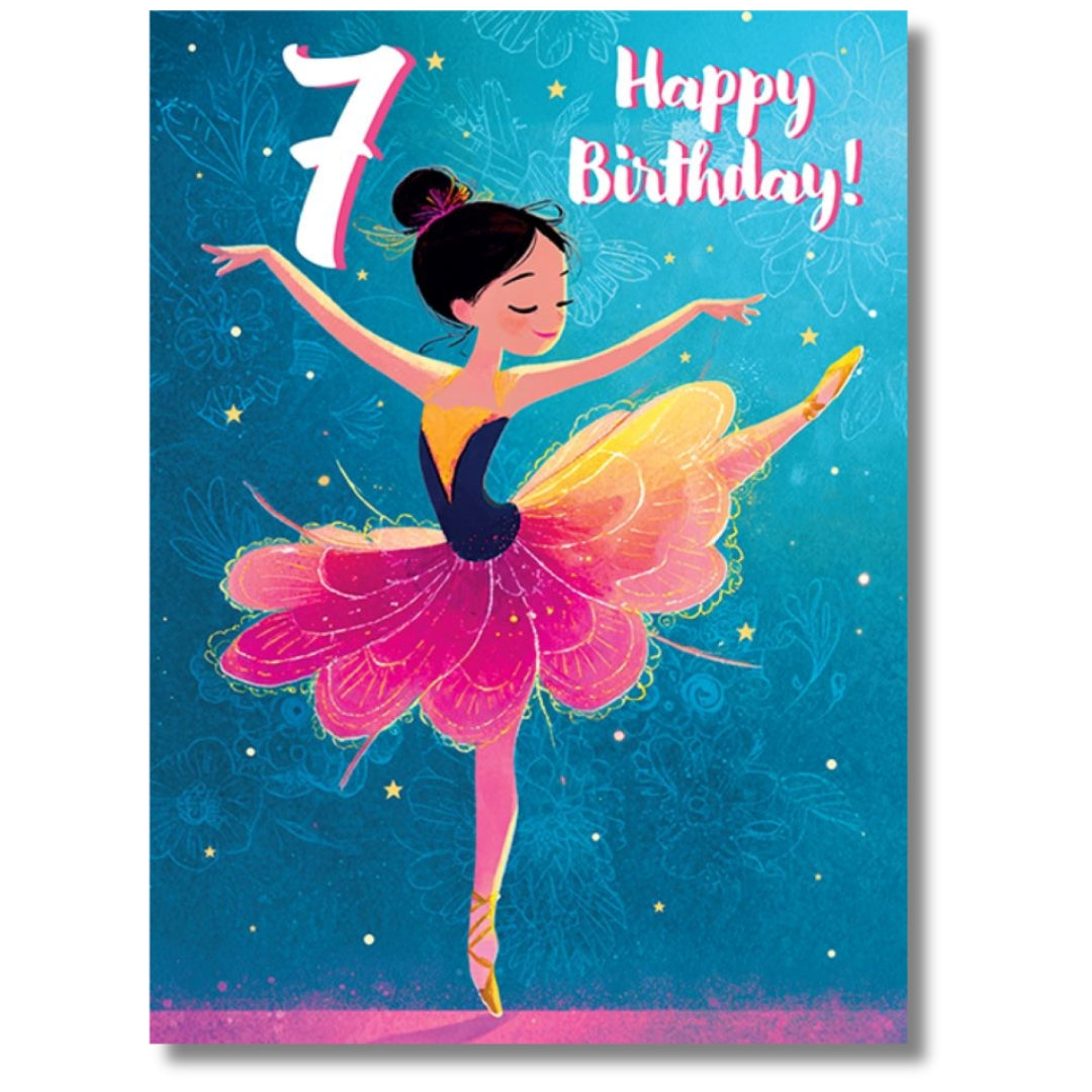 Noel Tatt 7 Happy Birthday! - Greeting Card