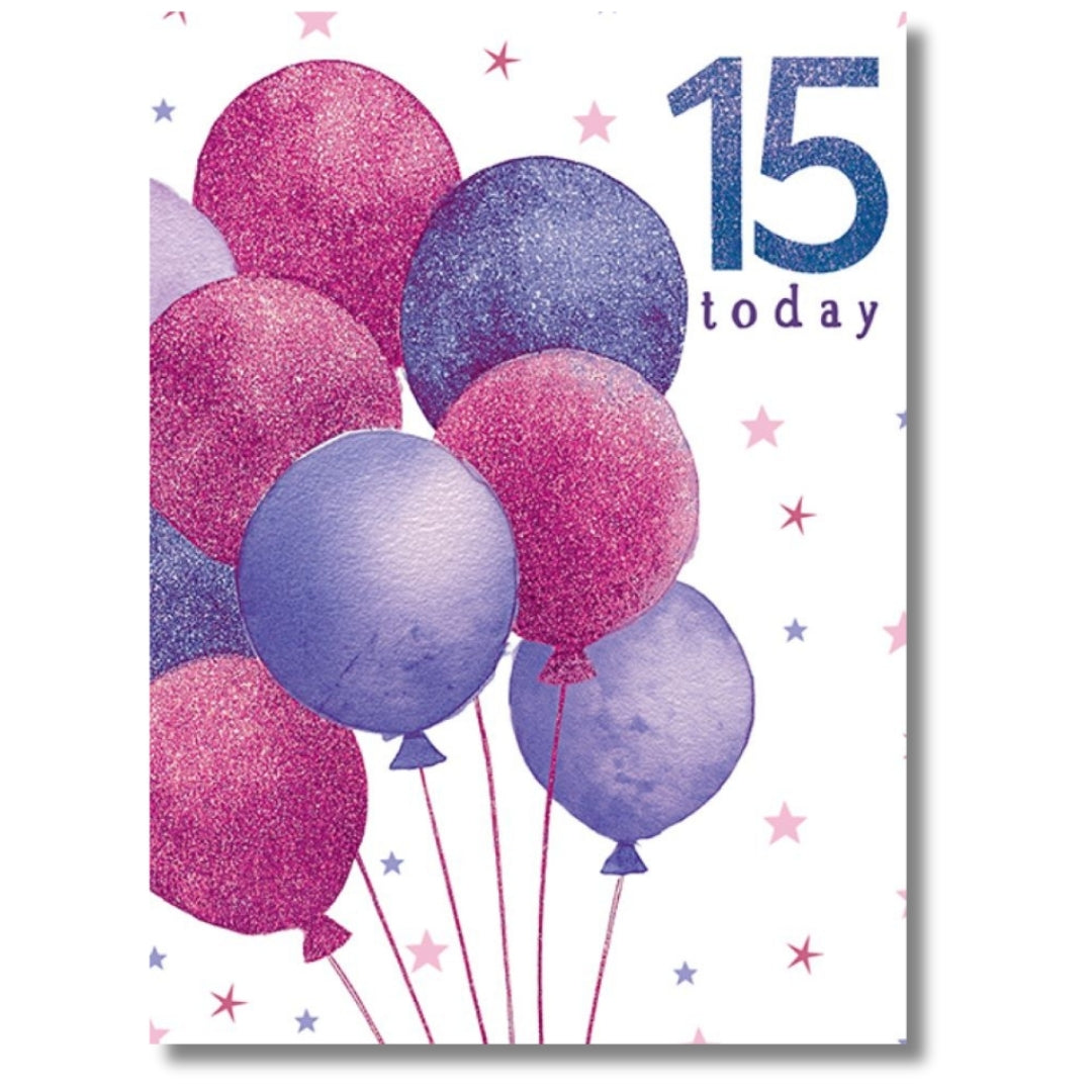 Noel Tatt 15 Today Birthday - Greeting Card